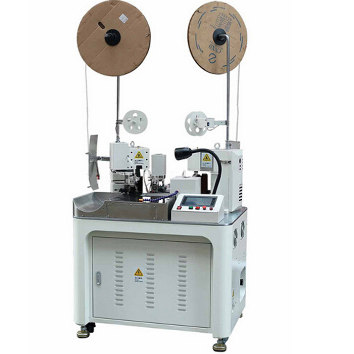 AM205 Automatic Double Cable Combined Terminal Crimping Machine