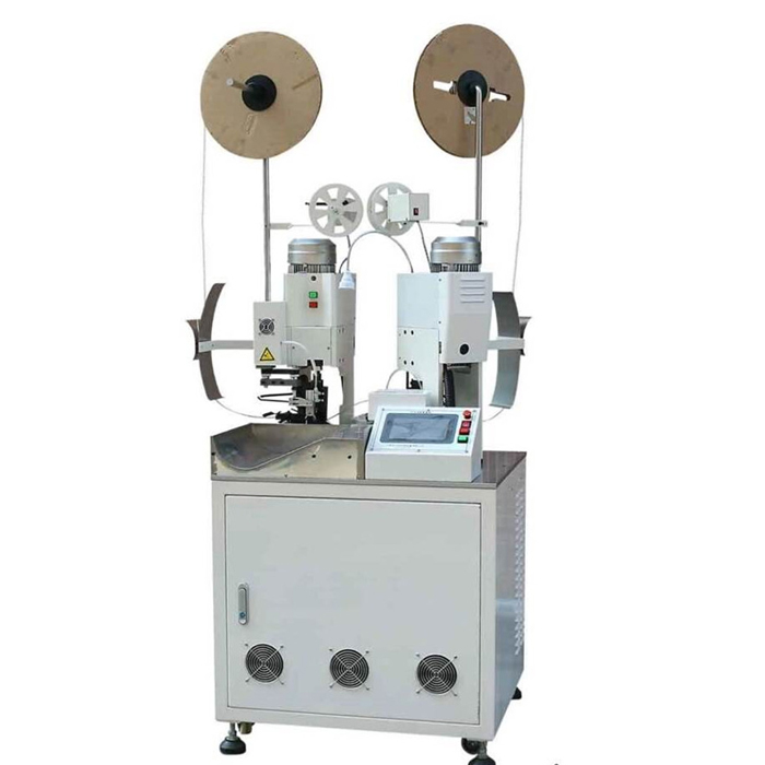 AM202 Automatic Wire Cut Strip Crimp Machine(two ends can be crimped)