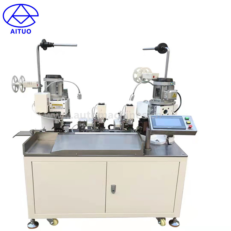 AM205-A Full automatic triple ends terminal crimping machine