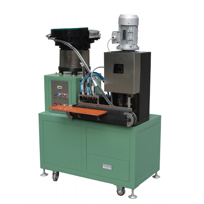 AM203-A Automatic/BSE/VDE 3pin-plug terminal crimping machine